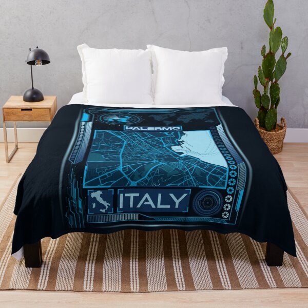 Item preview, PALERMO MAP ITALY designed and sold by hatimelhag.