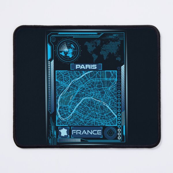 Item preview, PARIS MAP FRANCE designed and sold by hatimelhag.