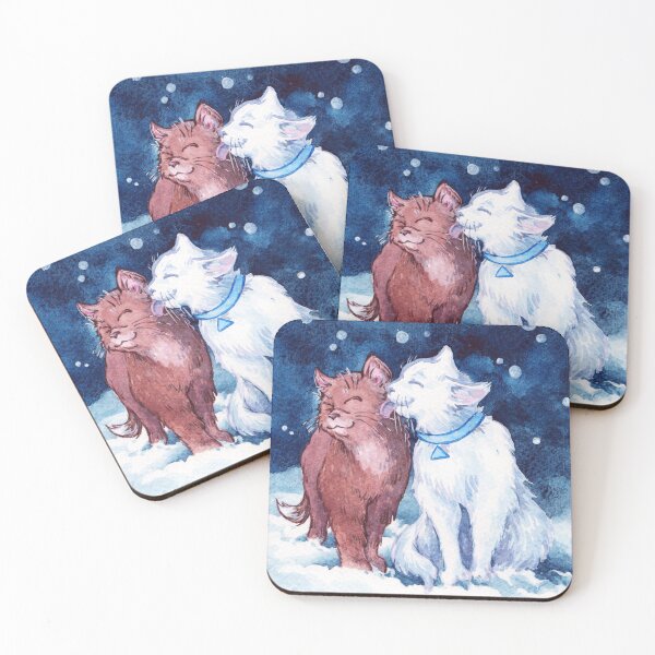Item preview, Winter cats Gavin and RK900 designed and sold by LRaien.
