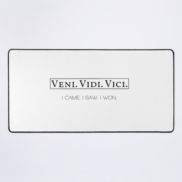 Item preview, Veni. Vidi. Vici. I came. I saw. I won. Old Latin Phrase From Ceasar designed and sold by WordsOf--Wisdom.