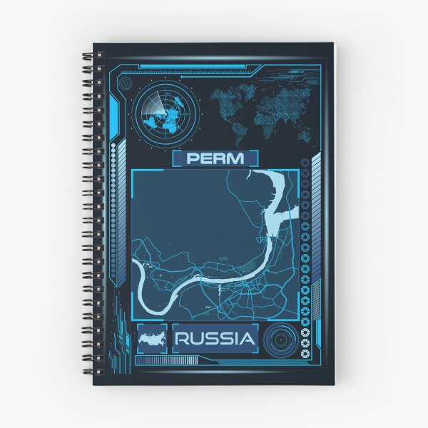 Item preview, PERM MAP RUSSIA designed and sold by hatimelhag.