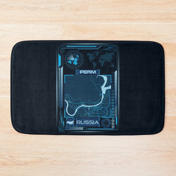 Item preview, PERM MAP RUSSIA designed and sold by hatimelhag.