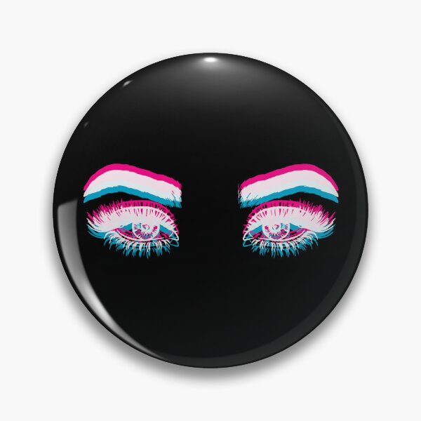 Item preview, Pretty girl eyes in glitch effect designed and sold by PrintsyGal.