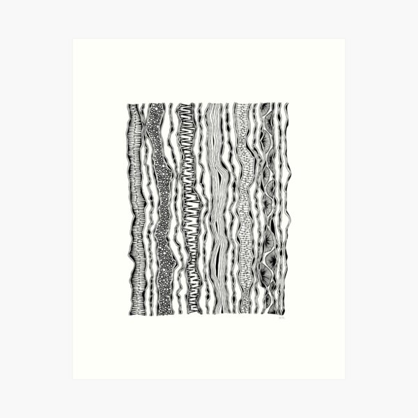 Strata Art Print