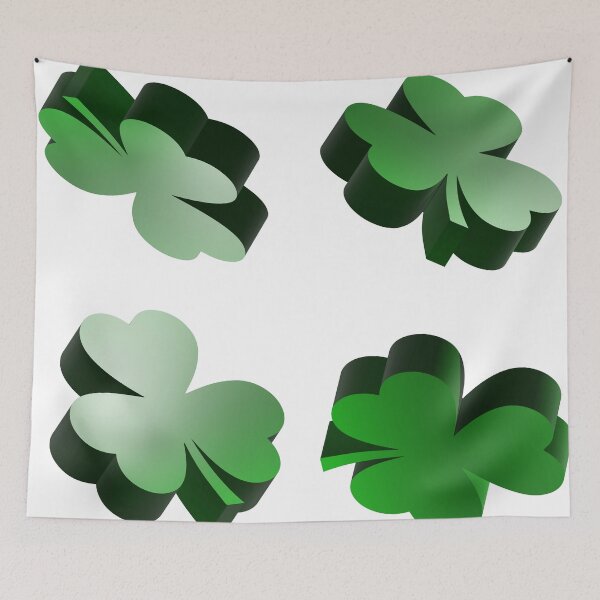 Item preview, Shamrocks designed and sold by Tom Barnett.