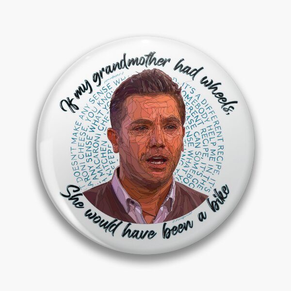 Item preview, Gino D’Acampo If My Grandmother Had Wheels Bike Quote designed and sold by SadhasNost.