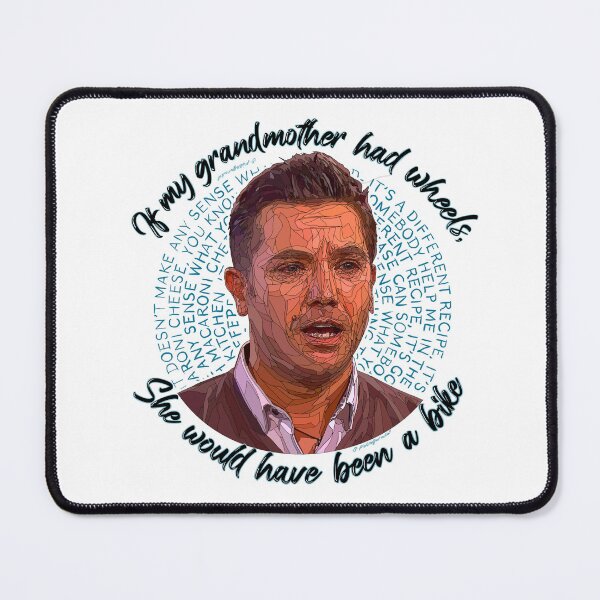 Item preview, Gino D’Acampo If My Grandmother Had Wheels Bike Quote designed and sold by SadhasNost.