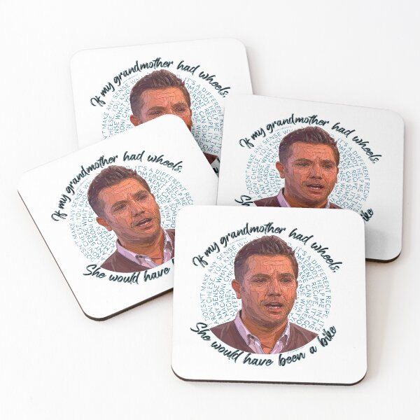 Item preview, Gino D’Acampo If My Grandmother Had Wheels Bike Quote designed and sold by SadhasNost.