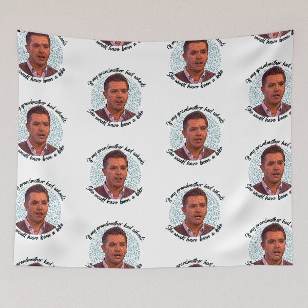 Item preview, Gino D’Acampo If My Grandmother Had Wheels Bike Quote designed and sold by SadhasNost.