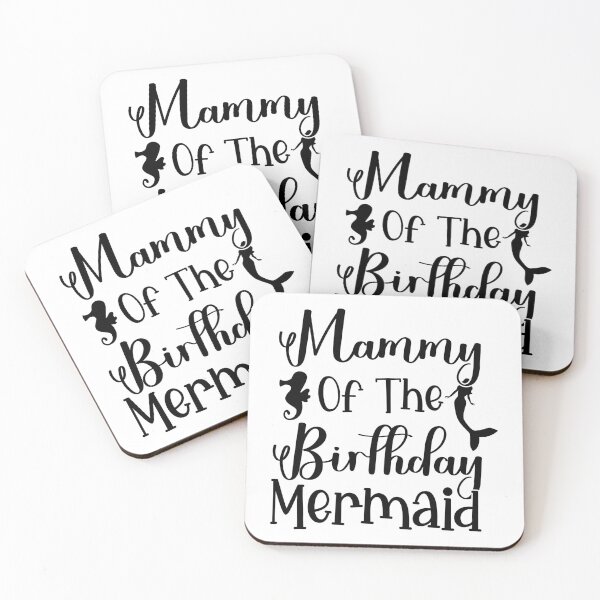 Item preview, Mammy Of The Birthday Mermaid  designed and sold by BrahimiGraphics.