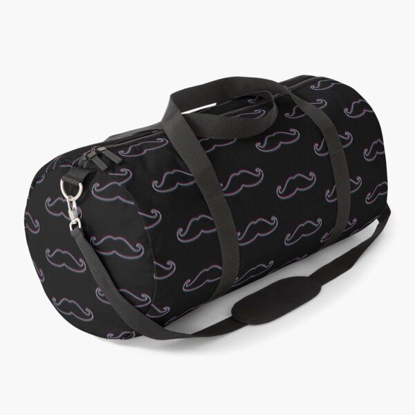 Item preview, moustache 2000s trend in glitch effect designed and sold by PrintsyGal.
