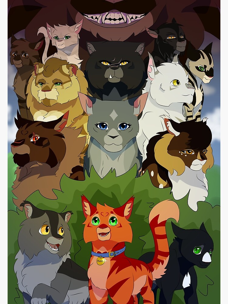 🍃 Warrior Cats fan-made movie poster - Trashfur, m'lady