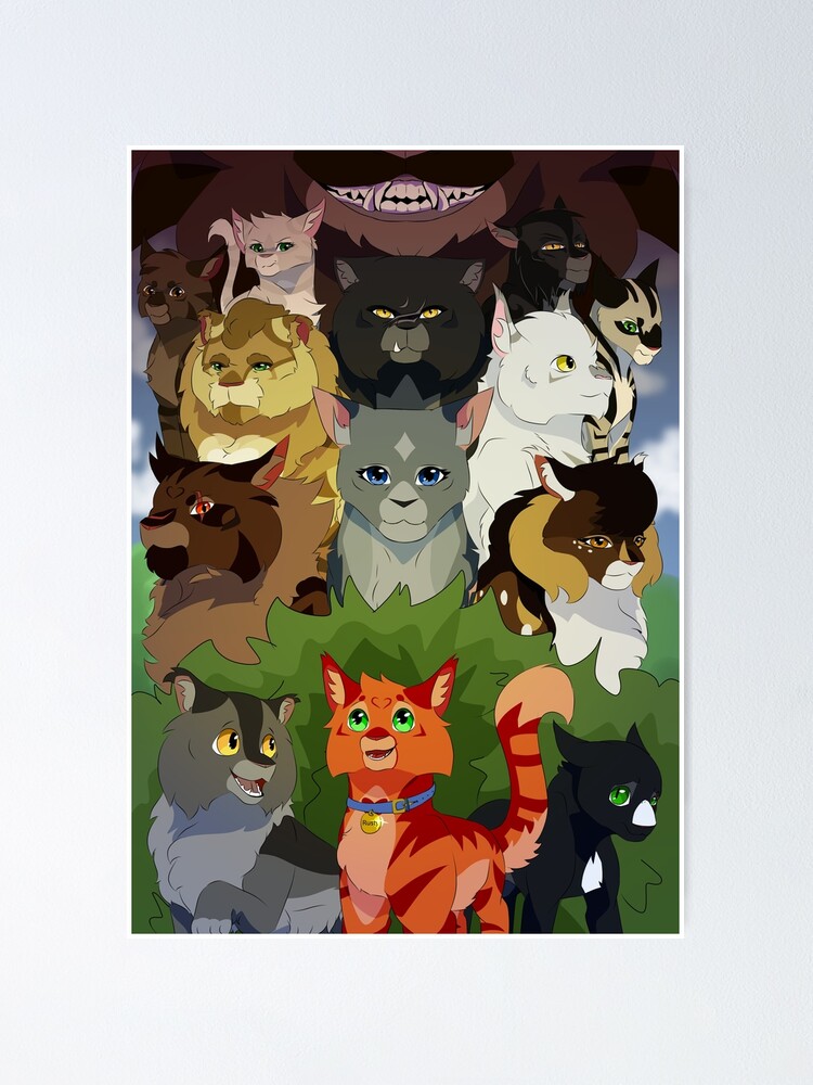 warrior cats into the wild poster the flowers the medicine cats