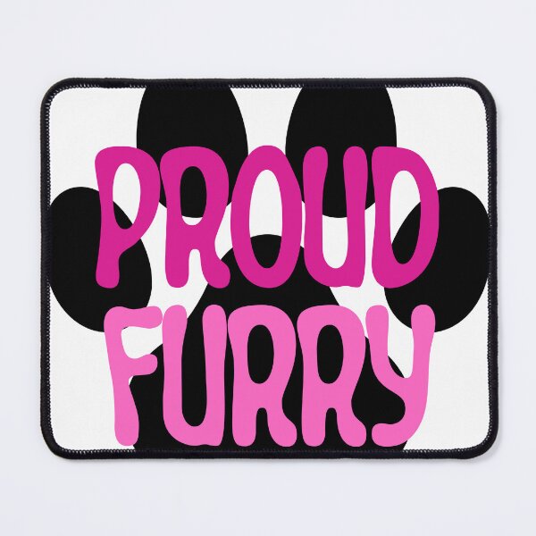 Item preview, Proud Furry Graphic - Pink designed and sold by DaddyKoti.