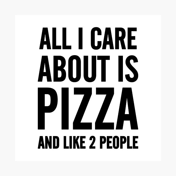 Item preview, Pizza & Like Two People designed and sold by Venus Complete.