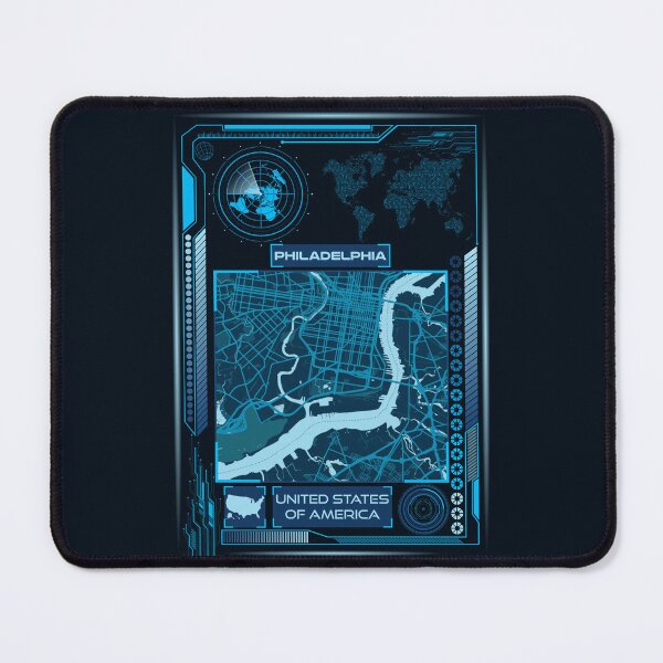 Item preview, PHILADELPHIA MAP USA designed and sold by hatimelhag.