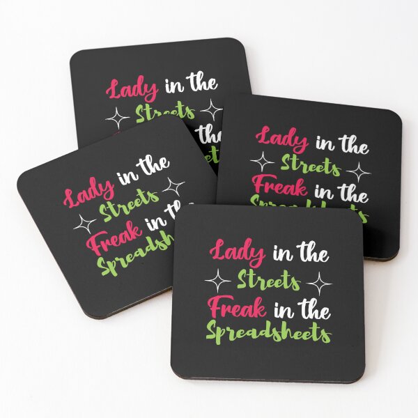 Item preview, Lady in the streets Freak in the spreadsheets, Funny Accountant women gift, Tax season Meme, Auditor Mug, Bookkeeper T-shirt designed and sold by Eddyed.