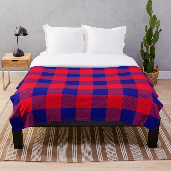 Item preview, Buffalo Check Blue - Maasai Blanket designed and sold by Colli13.
