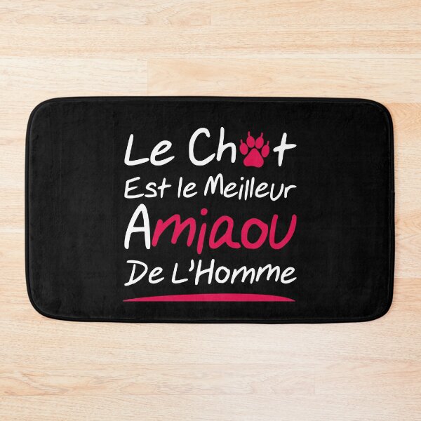 Aperçu de l'œuvre LE CHAT EST LE MEILLEUR AMIAOU DE L'HOMME ! créée et vendue par francoisville.