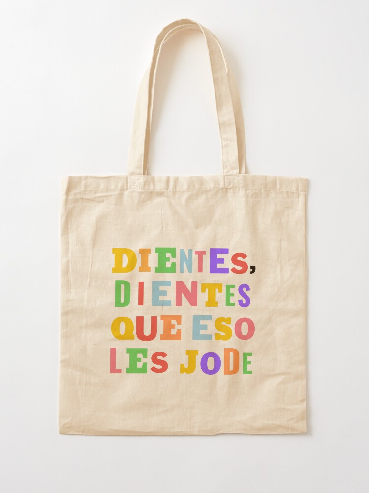 Bolsa de tela con la obra «Isabel Pantoja Quote» de ARTISTEANDO