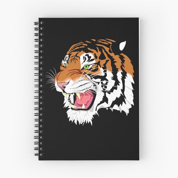 Item preview, Growling Mouth Open Bengal Tiger designed and sold by bitstudio.