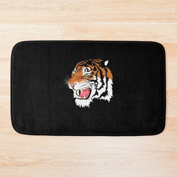 Item preview, Growling Mouth Open Bengal Tiger designed and sold by bitstudio.
