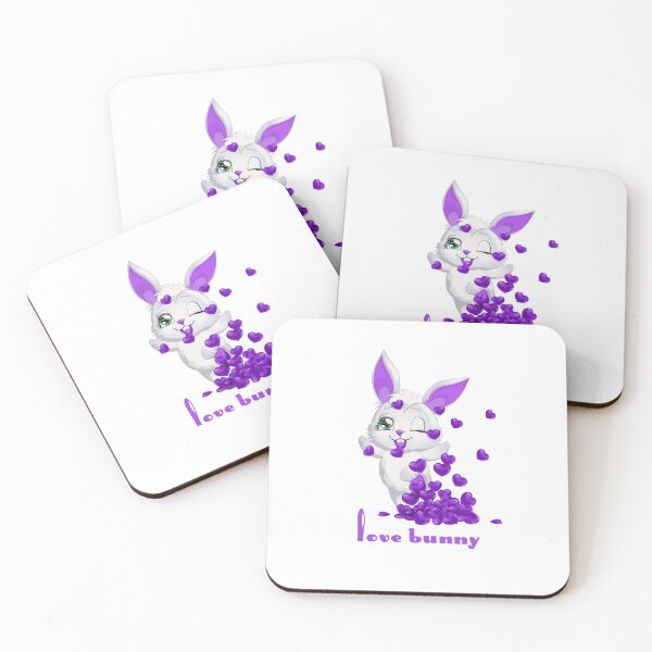 Item preview, Love Bunny (Purple) designed and sold by PawsitiveMum.