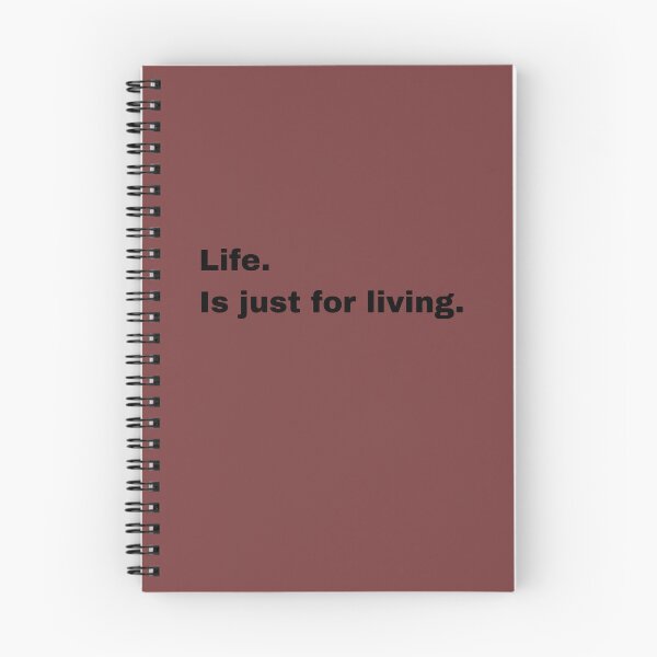 Item preview, Life is just for living.  designed and sold by Giographix.