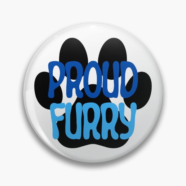 Item preview, Proud Furry Graphic - Blue designed and sold by DaddyKoti.