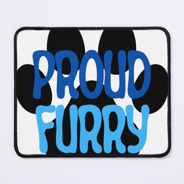 Item preview, Proud Furry Graphic - Blue designed and sold by DaddyKoti.