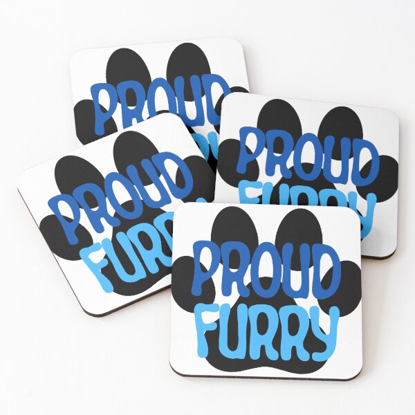 Item preview, Proud Furry Graphic - Blue designed and sold by DaddyKoti.