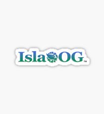 ISLA OG SwankStrains Cannabis Strain T-Shirt Sticker