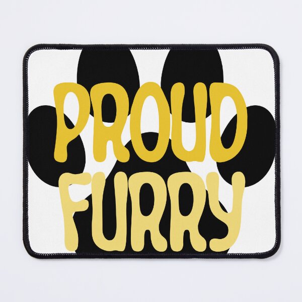 Item preview, Proud Furry Graphic - Yellow designed and sold by DaddyKoti.