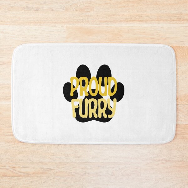Item preview, Proud Furry Graphic - Yellow designed and sold by DaddyKoti.
