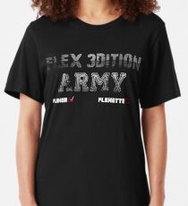 Camiseta ajustada Flex 3dition Flexer o Flexette