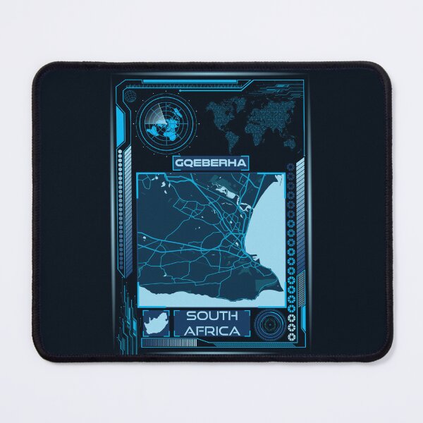 Item preview, GQEBERHA MAP SOUTH AFRICA designed and sold by hatimelhag.