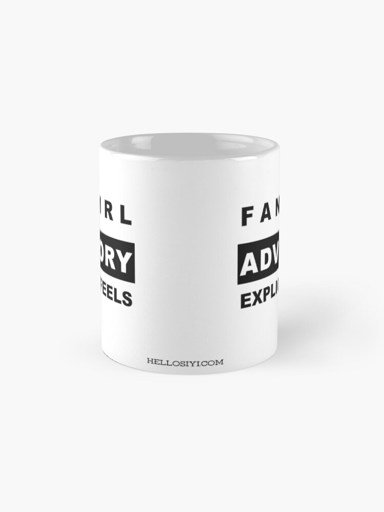 Alternate view of Fangirl advisory Mug
