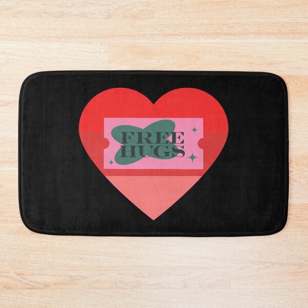 Item preview, FREE HUGS SUNSET HEART designed and sold by Highhocreations.