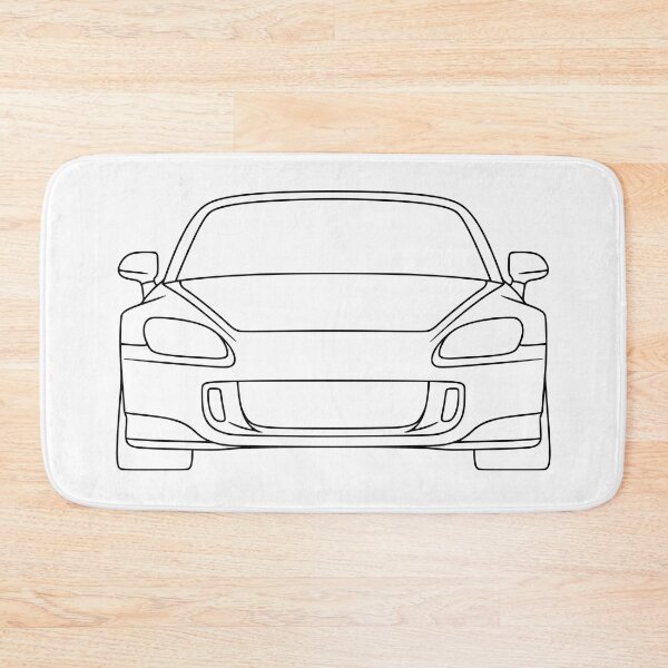 Item preview, Honda S2000 AP1 best t-shirt design black lines designed and sold by EdimDesign.