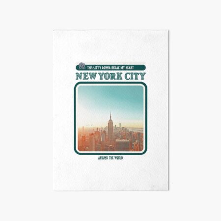 Artikel-Vorschau von New York City-Aufkleber, designt und verkauft von Alexandra Rty.