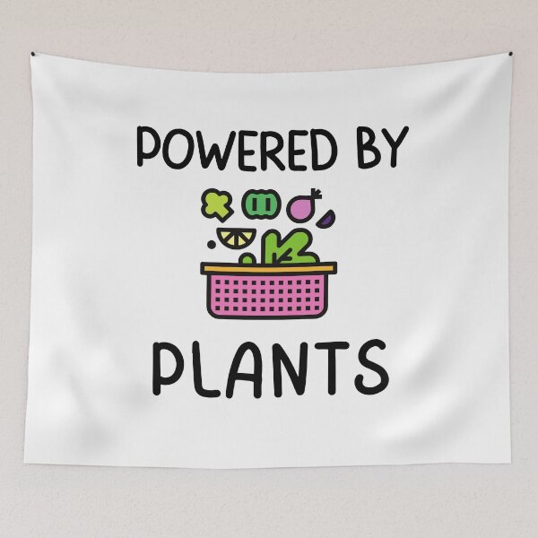 Item preview, Powered by plants designed and sold by GalaxyDeco.