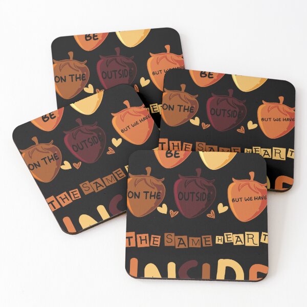 Item preview, The Same Heart Inside Black History Month designed and sold by ChoiceFreedom.