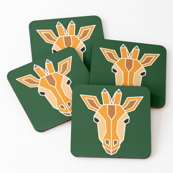 Item preview, Geometric Giraffe designed and sold by neon-light.