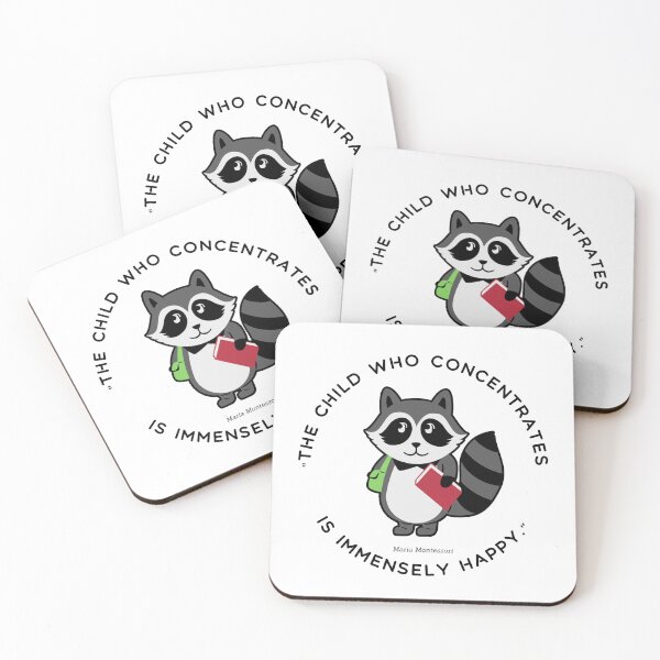 Item preview, Montessori quote The child who concentrates is immensely happy designed and sold by TeyMank.