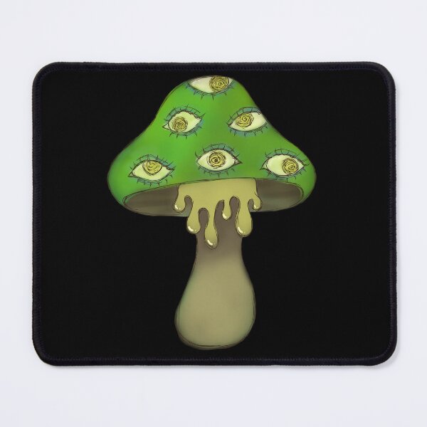 Item preview, Green Trippy Mushroom designed and sold by vanillagutz.
