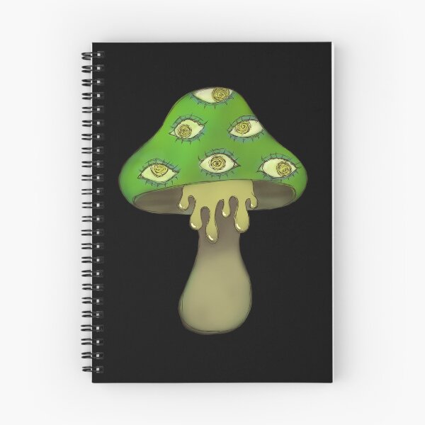 Item preview, Green Trippy Mushroom designed and sold by vanillagutz.
