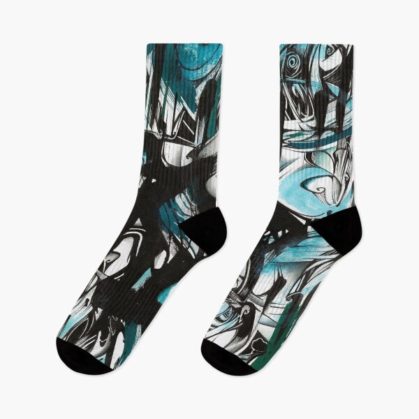 Item preview, Deep Water (Abstract Composition) designed and sold by inkymoods.