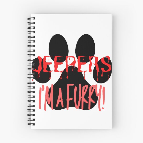 Item preview, Jeepers I'm a Furry! Graphic - Red designed and sold by DaddyKoti.