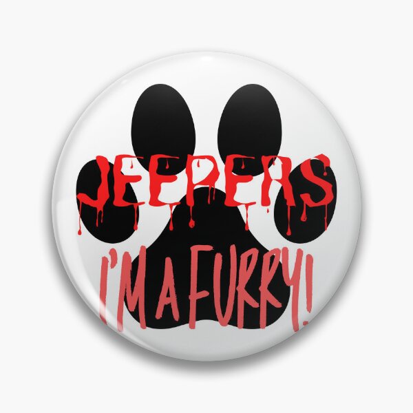 Item preview, Jeepers I'm a Furry! Graphic - Red designed and sold by DaddyKoti.