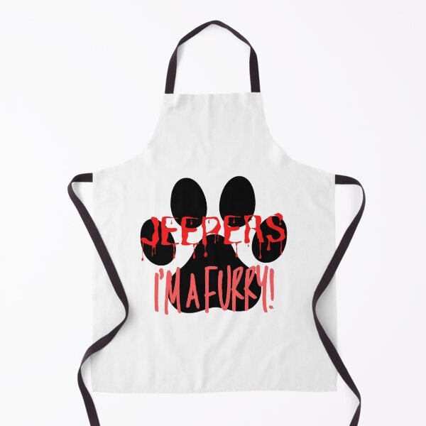 Item preview, Jeepers I'm a Furry! Graphic - Red designed and sold by DaddyKoti.